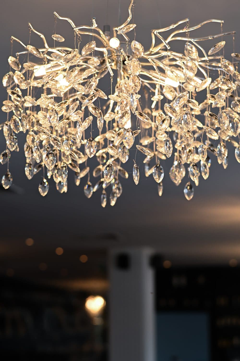 Murano-style chandelier